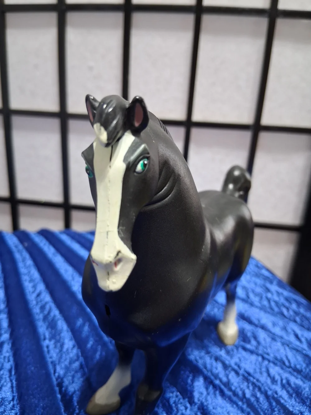 Disney Mulan, Khan The Horse Figurine with Teal Eyes